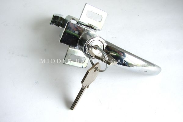 Chrome engine lid handle & lock - 500